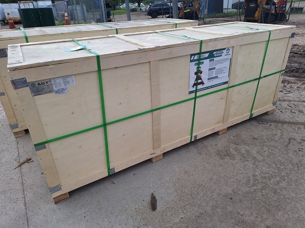 2026 AGT Portable Sawmill, Model YC-26G, Unused, Engine: RATO 15 HP, 30" Max Log Diameter, Blade Size: 144"x0.94"x0.04"
