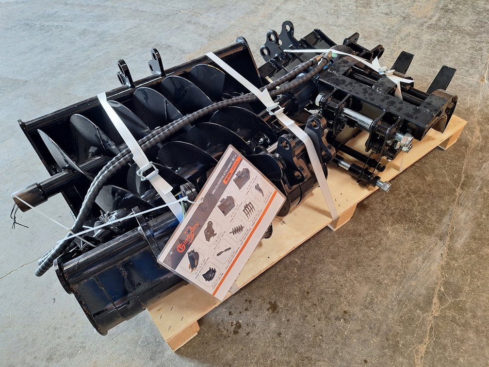 2026 AGT Mini Skid Steer Attachments, Model 12EX-ATA, Unused, Set of (9) attachment's