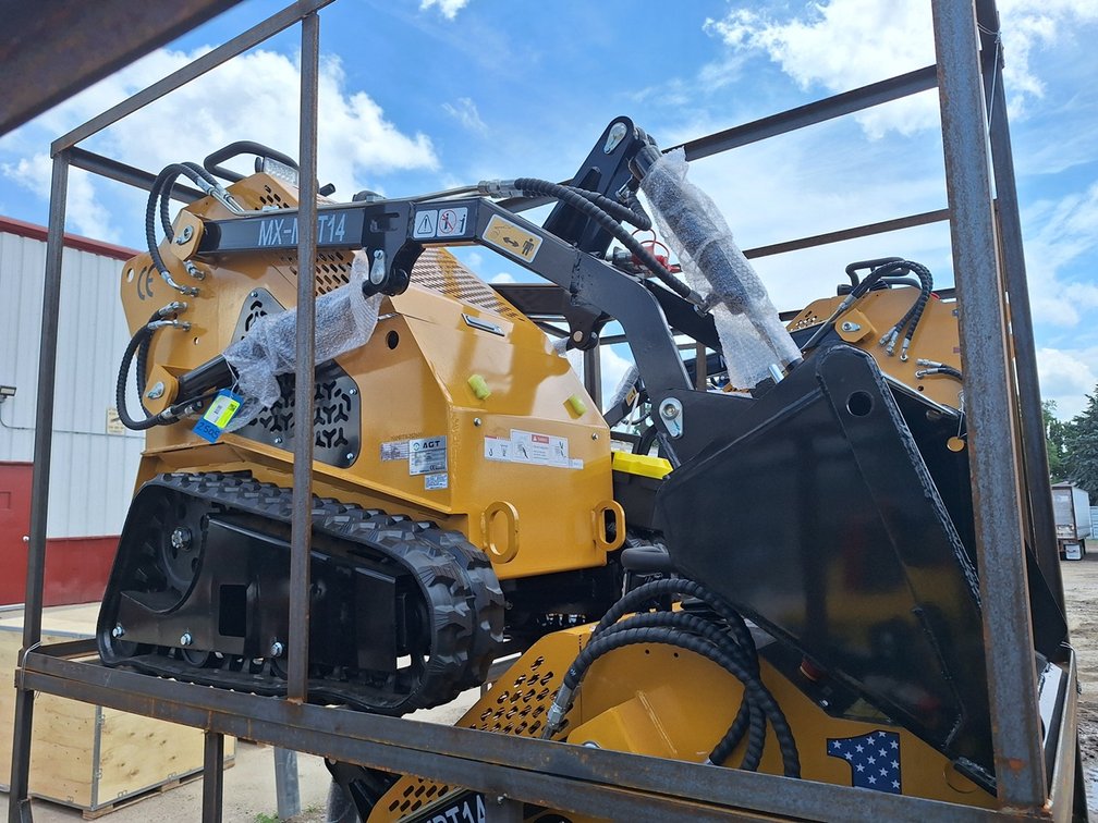 2026 AGT Compact Track Loader, Model MX-MRT14, Unused (switches damaged in transport, see photo)