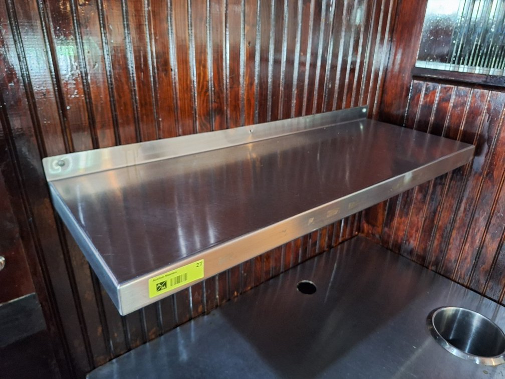 SS Wall Shelf, 32"x12"