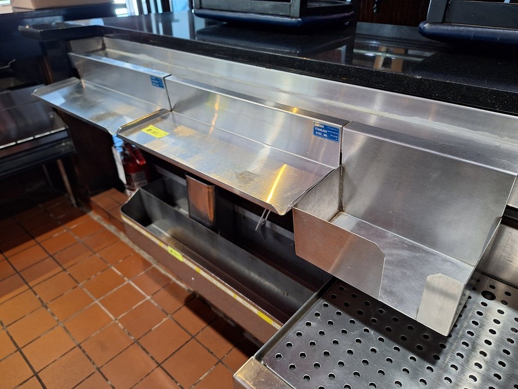 3 SS Bar Shelves