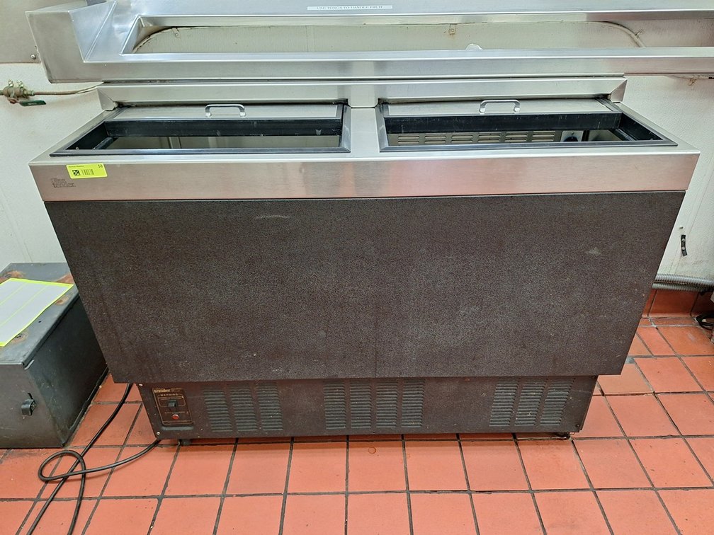 GlasTender MF48-B2 Underbar Glass Chiller on Wheels, 48"W
