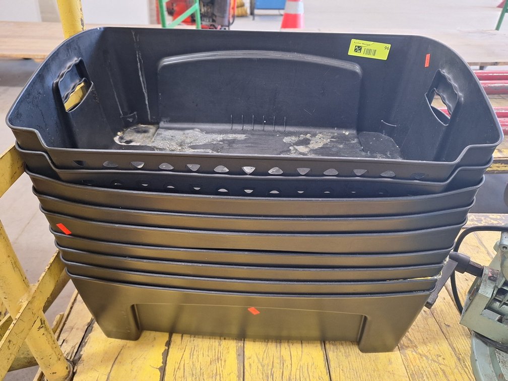 Stackable Plastic Bins