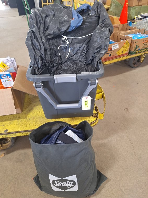 Air Bed, Tarps, More