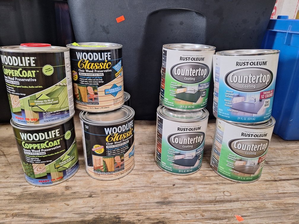 Assorted Wood Coating