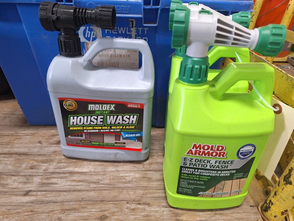 Moldex Instant House Wash, Mold Armor Deck/Fence/Patio Wash