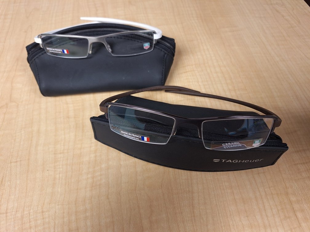 2 Pair Tag Heuer Glasses