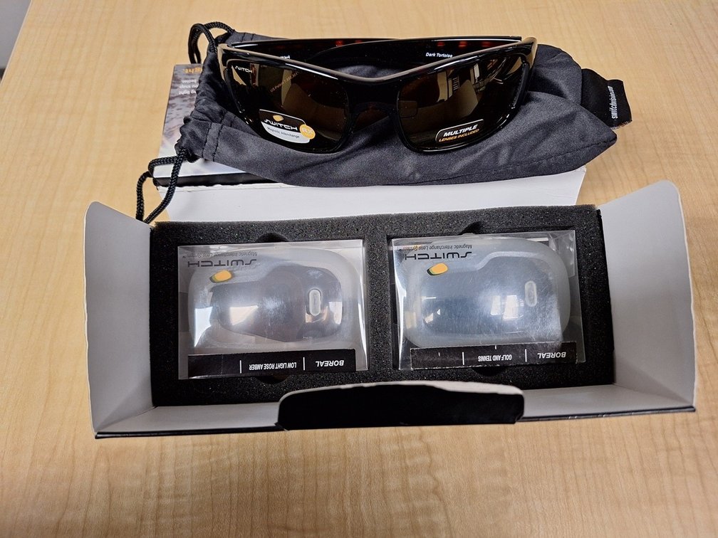 Switch Magnetic Interchange Lens Eyeglass System