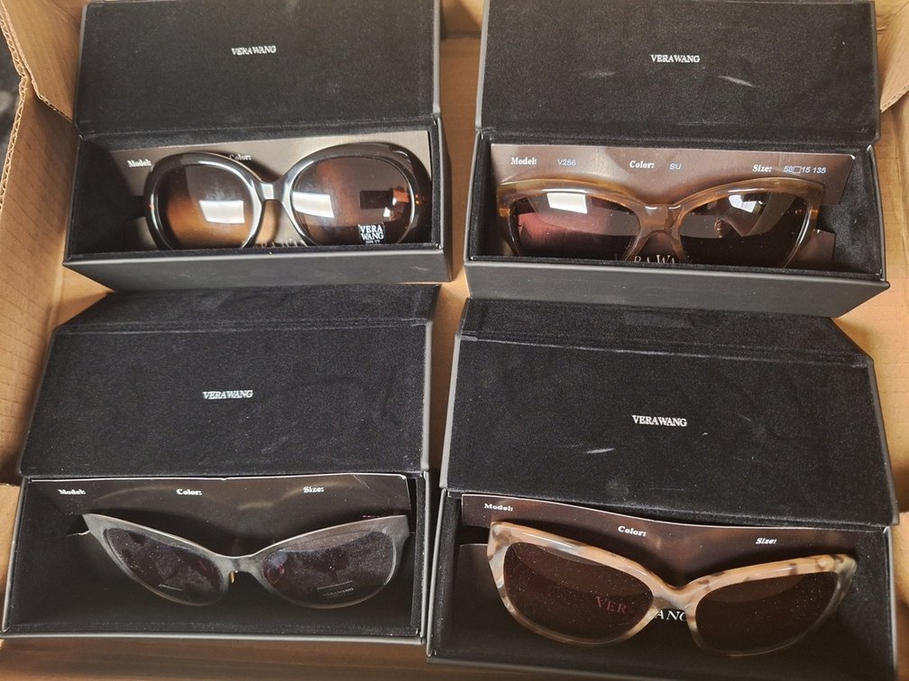 4 Pairs Vera Wang Sunglasses