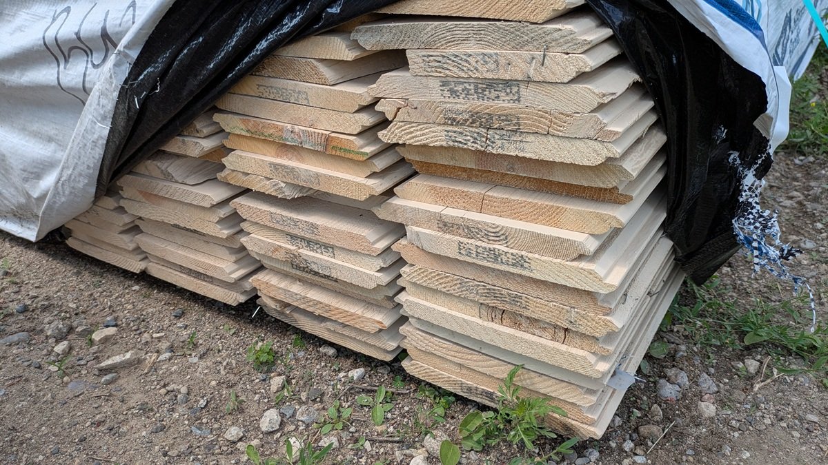 Beige Prime Western Wood 1"x8", UTIL LWP-11 REV KD, 10' Lengths, 1140 Linear Feet, 427 Sq. Ft.
