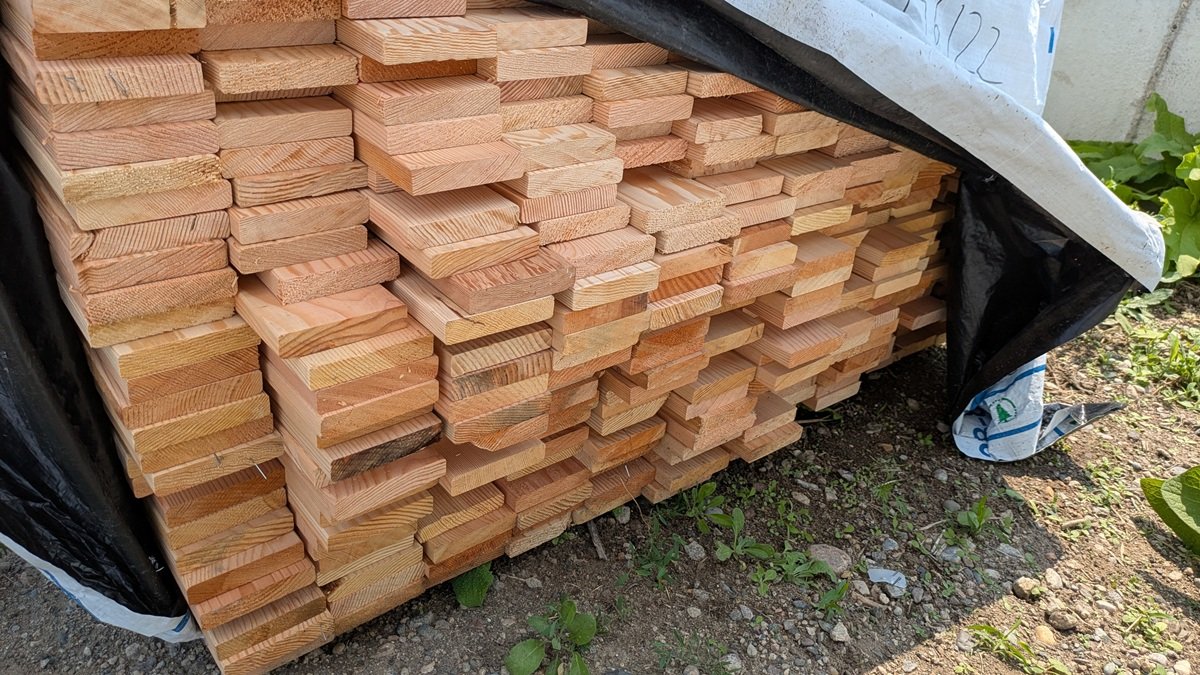 Douglas Fir 1"x4", Planer Falldown S4S, 6' to 10' Lengths, 2970 Linear Feet