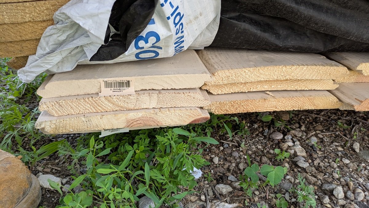 Beige Prime Western Wood 1"x8", UTIL LWP-11 REV KD, 10' and 12'' Lengths, 255 Linear Feet, 143 Sq. Ft.