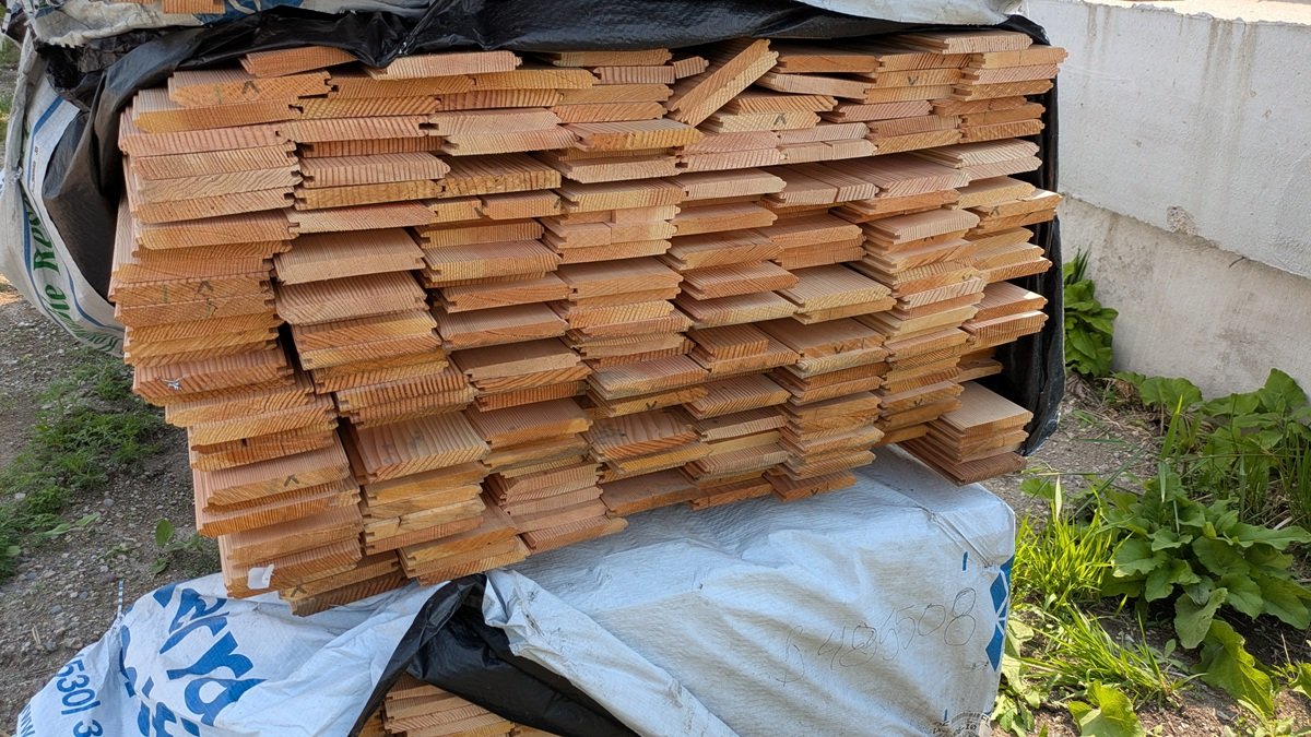 Douglas Fir 1"x6", Planer Falldoen, 6' to 10' Lengths, 2126 Linear Feet