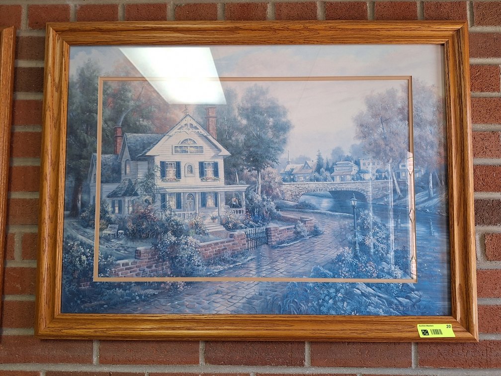 Carl Valente Framed Print, 34"x25"