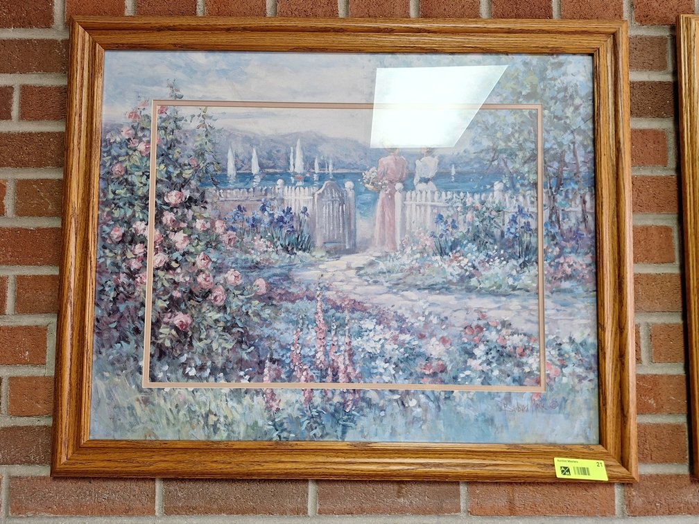Barbara Mock Framed Print, 34"x25"