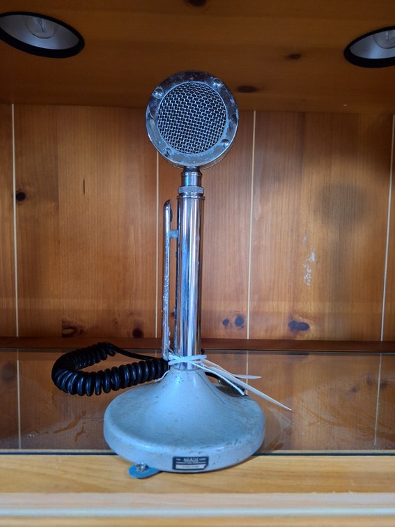 Vintage Ham Radio Microphone