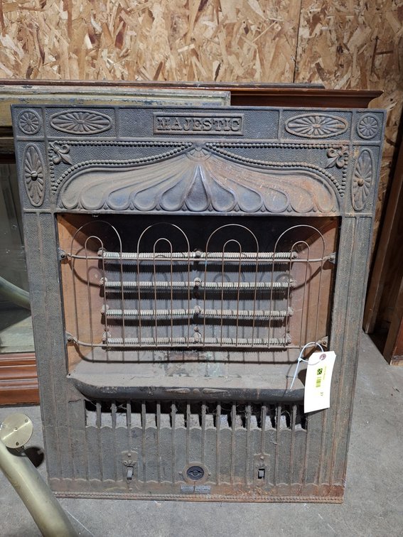 Vintage Majestic Metal Heater Cover, 24"x30"
