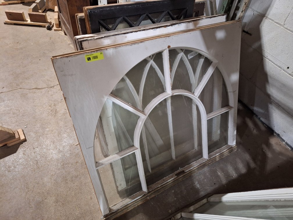 8 Vintage Window Sashes