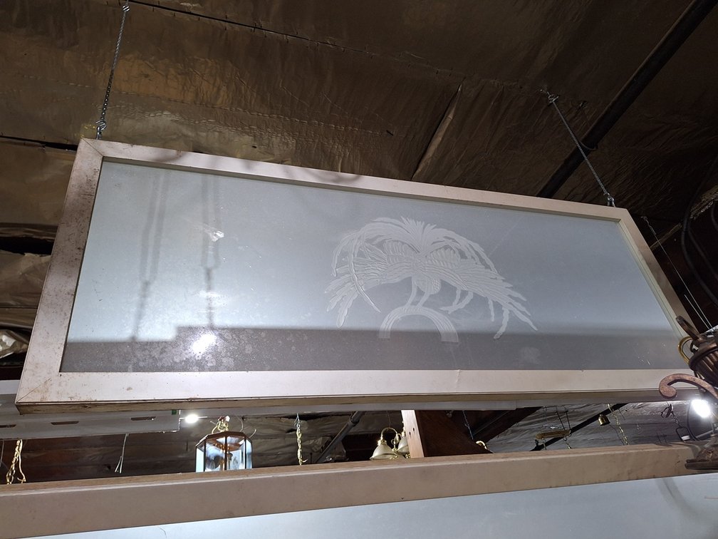 Frosted Glass Panel