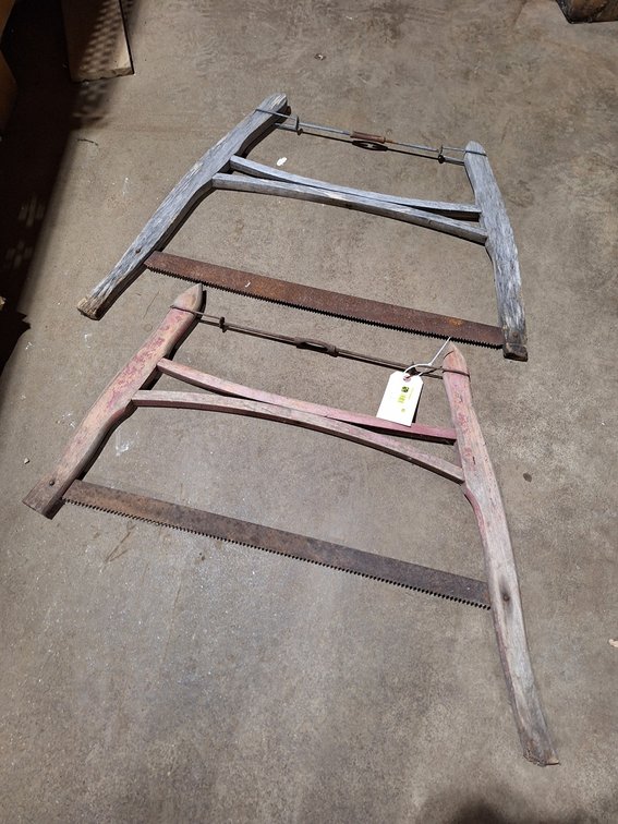2 Vintage Saws