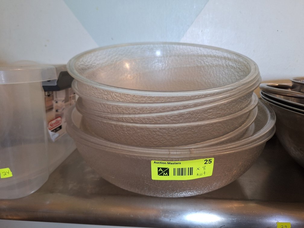 Assorted Poly Serving Bowls
