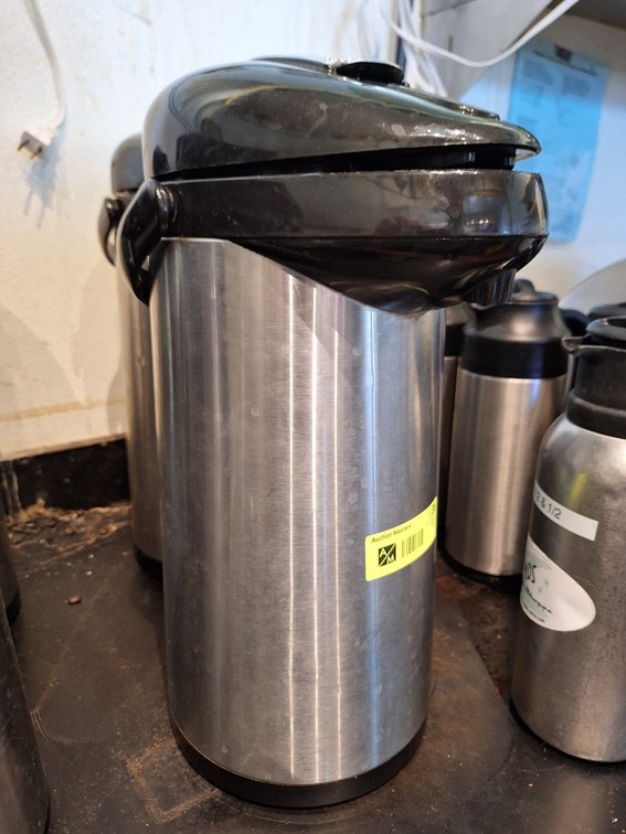2 SS Coffee Servers