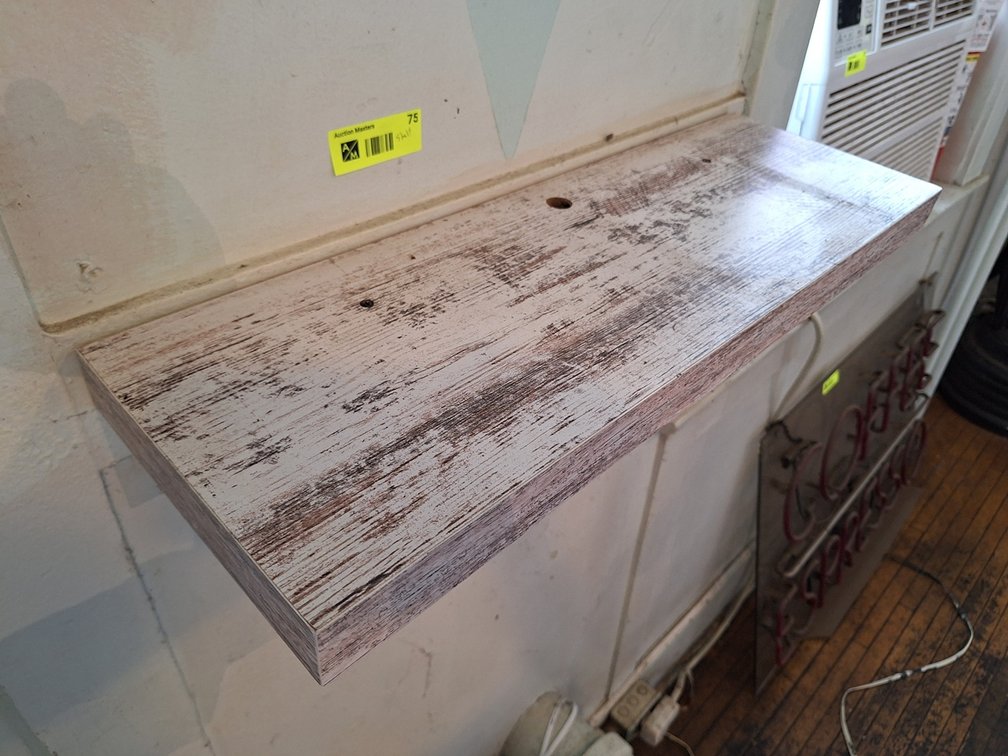 Wood Shelf, 24"x8"