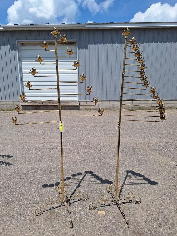 2 Candelabras, 77"