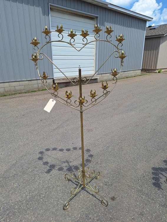 Heart Shaped Candelabra