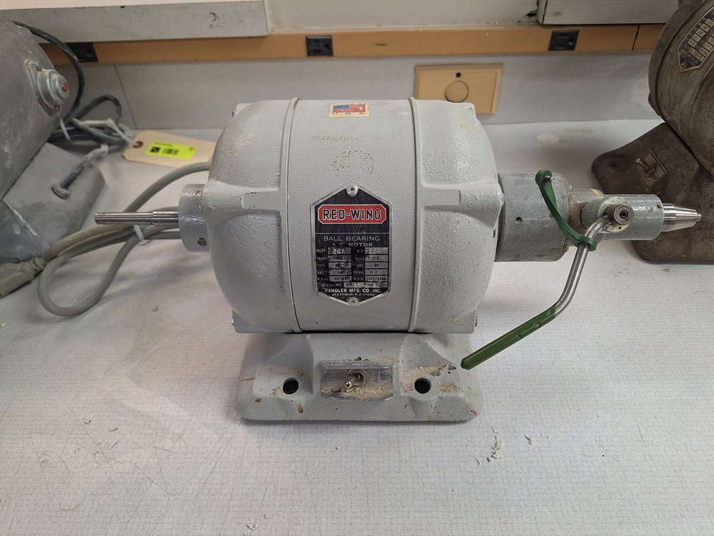 Handler No. 26A Red Wing Motor, 1/4HP, RPM: 1725/3450
