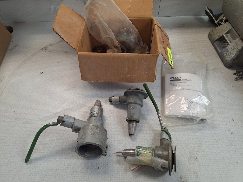 Assorted Wells Quick Chucks and Parts