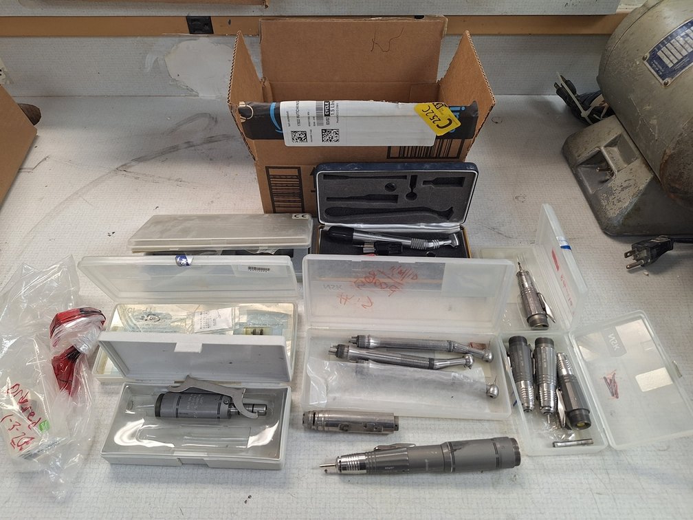 Assorted High Speed Handpieces and Related