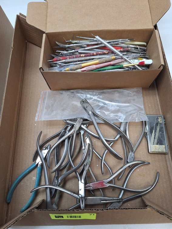 Assorted Dental Hand Tools