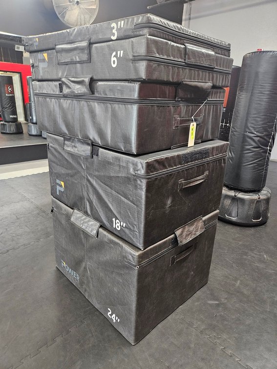4 Power Systems Jump Blocks, 24"/18"/6"/3" Tall, 36"x30"