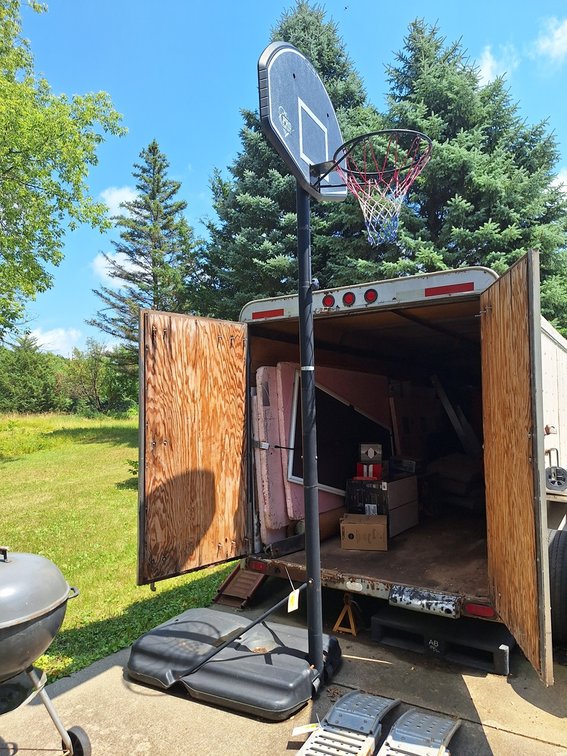 Lifetime Pro Court Weighted Base Adjustable Basketball Hoop