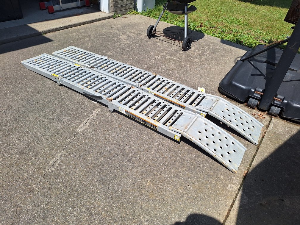 Folding Metal Trailer Ramps