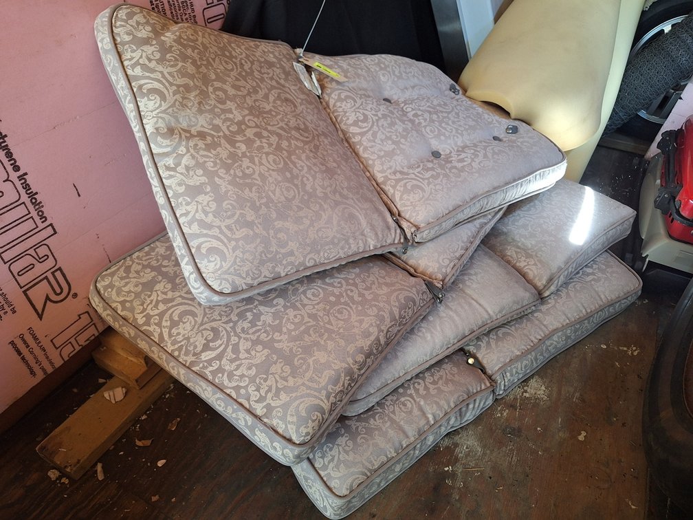 Assorted Patio Furniture Cushions