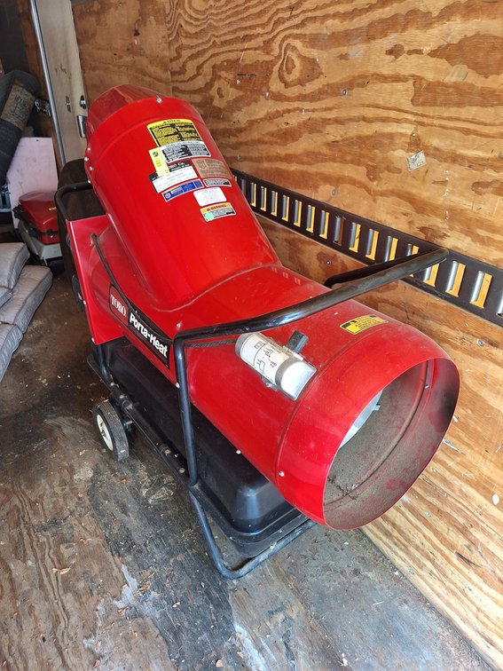 Toro Porta-Heat on Wheels, Model 53408