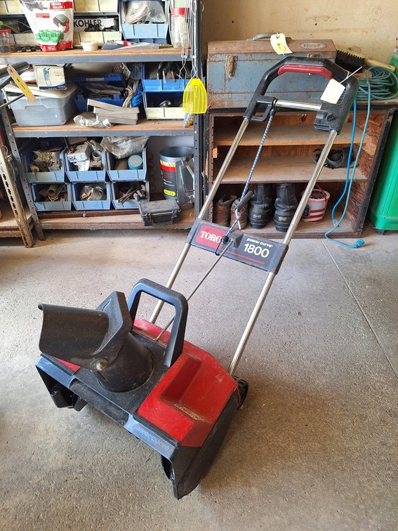 Toro Power Curve 1800 Electric Snowblower