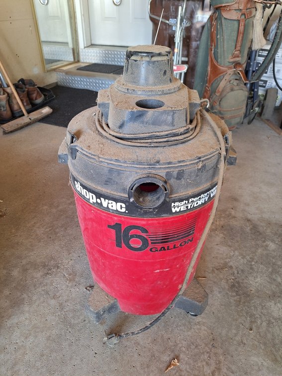 Shop-Vac 16 Gallon Wet/Dry Vac on Wheels