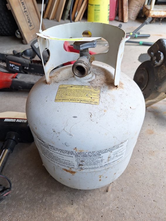 20 Lb. Propane Tank