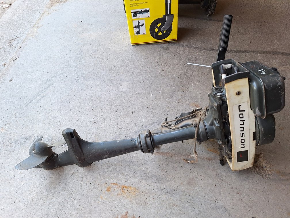 Johnson 1.5 HP Boat Motor