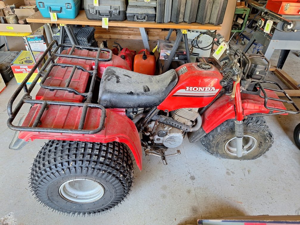 Honda Big Red Three Wheeler, Eng #HONHA00246