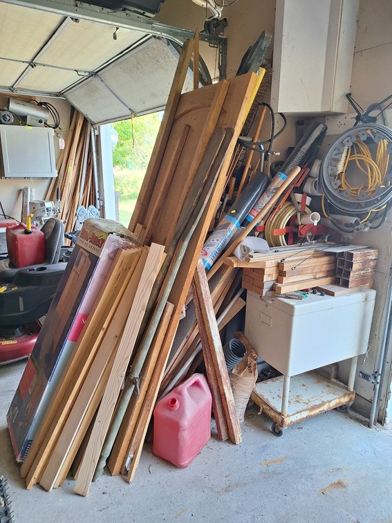 Assorted, Lumber, Air Hose, Much More