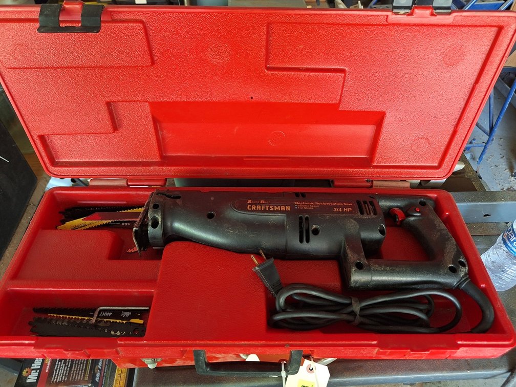 Craftsman 3/4 HP Reciprocating Saw
