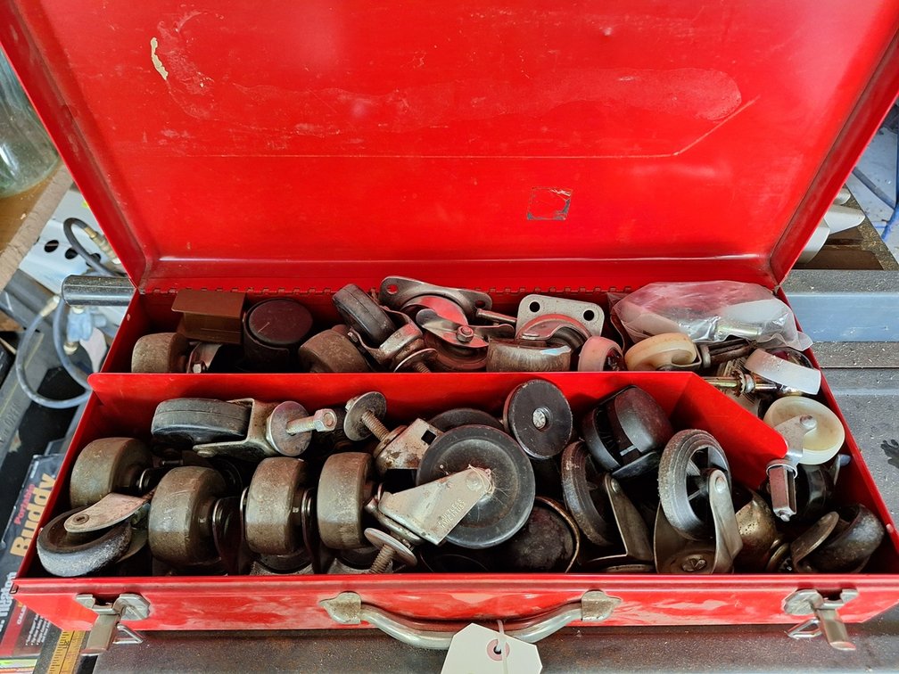 Assorted Casters in Case