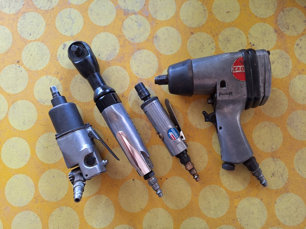 Assorted Pneumatic Tools