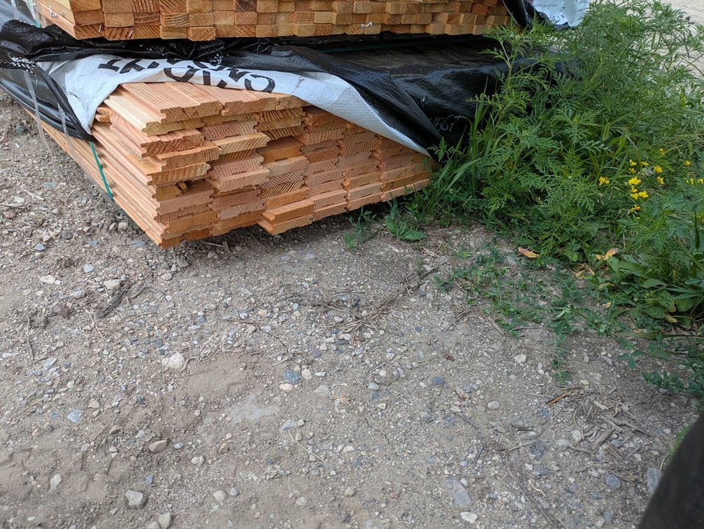 Douglas Fir 1"x3.25" Outs, Dressed and Matched Flooring KD, 149 Pieces, 6' to 10' Lengths, 1108 Linear Feet