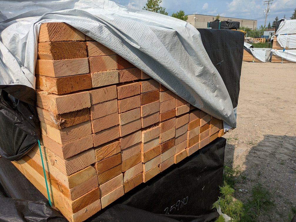 Douglas Fir 1 5/8"x4", Rough Full Sawn Vertical Grain KD, 143 Pieces, 3' to 5' Lengths, 485 Linear Feet