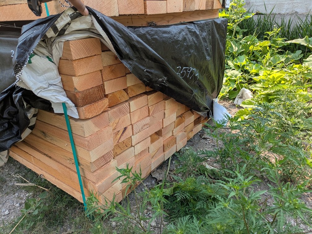 Douglas Fir 1 5/8"x4", Rough Full Sawn Vertical Grain KD, 143 Pieces, 3' to 5' Lengths, 484 Linear Feet